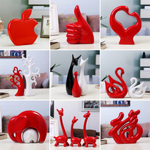 Modern Home Decoration Crafts Home Decoration Fashion Wedding Gift Creative TV Cabinet Ornaments Three Deer