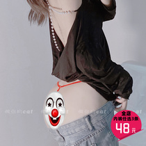 Have you in your arms * MINIMALIST TEMPTATION * Sexy one with pearls underpants massage T-pants woman free from dettings and hot.