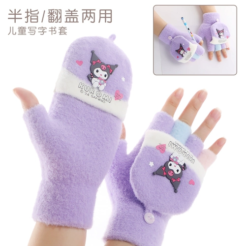 Sanrio, детские демисезонные удерживающие тепло перчатки