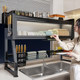 Kitchen sink storage rack