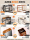 Youqin Microwave Oven Rack Multi-Functional Kitchen Rice Cooker Oven Pot Stand Countertop Pull-Out Storage Rack