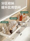 Youqin Washbasin Storage Rack Bathroom No-Drill Freestanding Faucet Washstand Sink Organizer
