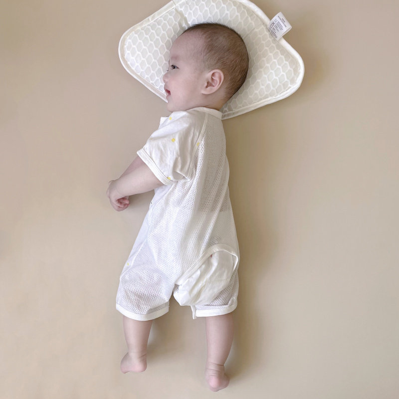 Summer Pure Cotton Cardigan Homewear Children's Jumpsuit — 14