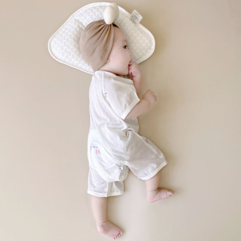 Summer Pure Cotton Cardigan Homewear Children's Jumpsuit — 12