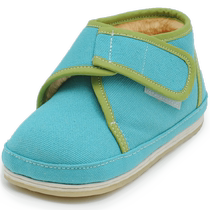 Neilian Sheng childrens cotton shoes denim childrens cotton shoes baby cloth shoes short plush warm shoes 5413 5361