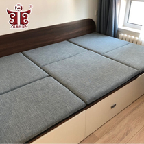 Shengtang and room double-sided removable tatami mat coconut palm latex Ice Silk collapse rice cushion stepping rice bed mat