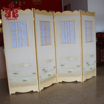 Shengtang and room Japanese screen Fusima partition tatami Fushma Gate Japan collapse rice door folding screen