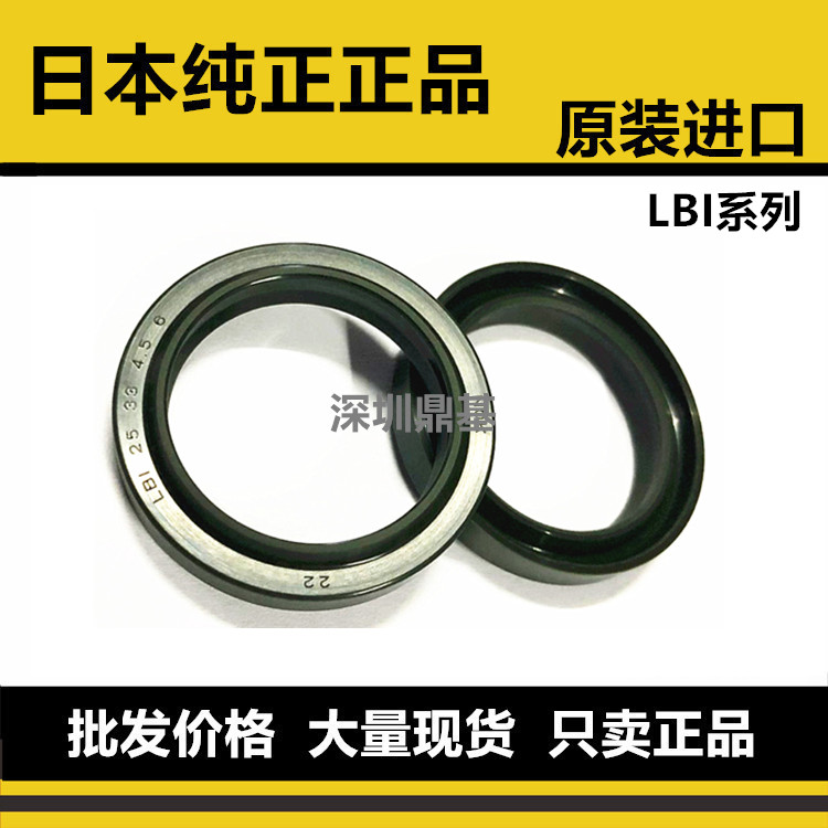 进口日本NOK防尘封密封圈LBI20 25 30 35 40 45 50 60 70 80同DHS