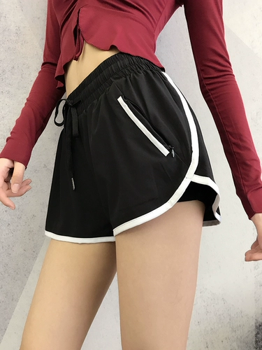 Спортивные шорты, штаны для спортзала, комплект для йоги, свободный крой, для бега, быстрое высыхание