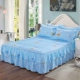 Các bụi che bảo vệ khách sạn bông một mảnh ba mảnh khăn trải giường cotton bedspread giường váy dày 1,5 m 1,8 - Váy Petti