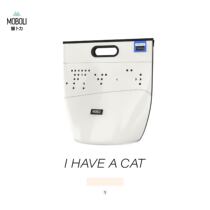 MOBOLI cat bally new IHAC trendy double shoulder backpack for portable pet kitty supplies hand schoolbags