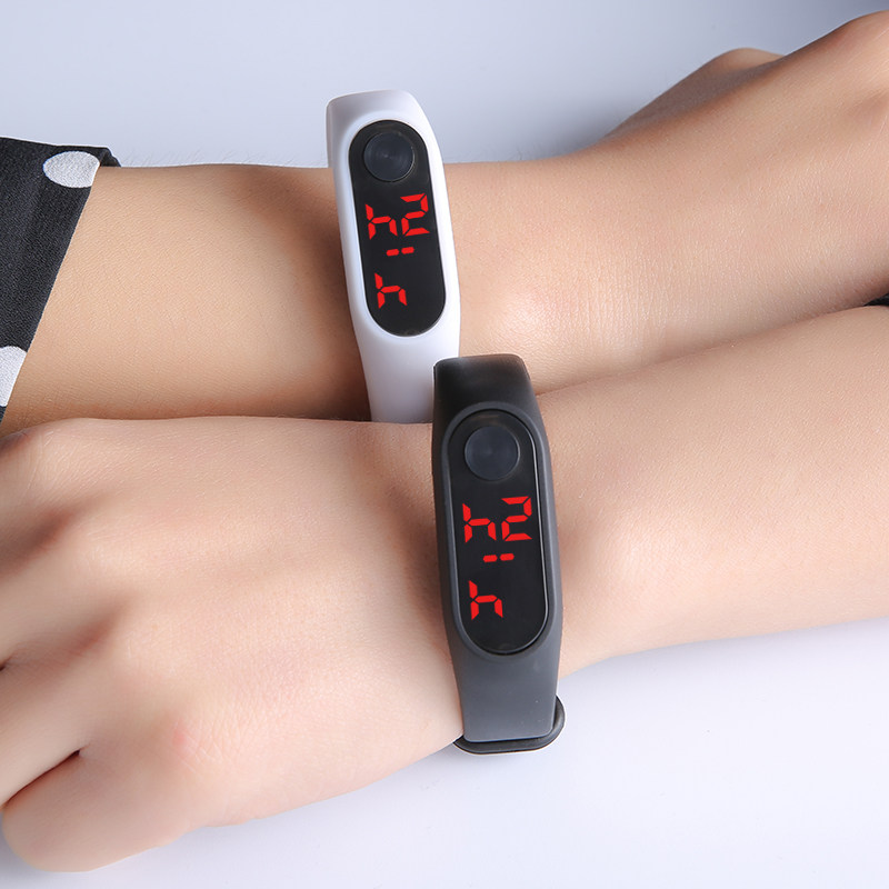 LED Children's Watch Small and Girl Student Examination Digital Toy Sports Bracelet Waterproof Lovely