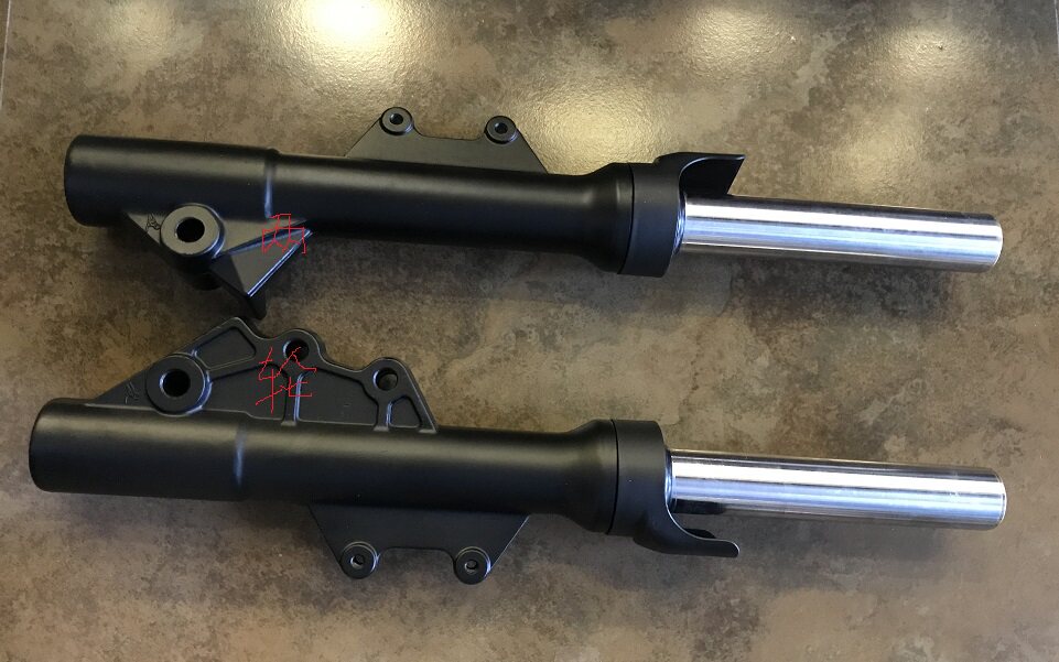 Majst t2t3t5t8t9 locomotive electric car factory front shock absorber front fork shock absorber