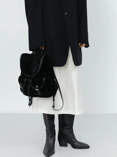 Dirtysix•Original Gothic Regal брюки с несколькими карманами и бархатным рюкзаком в стиле ретро