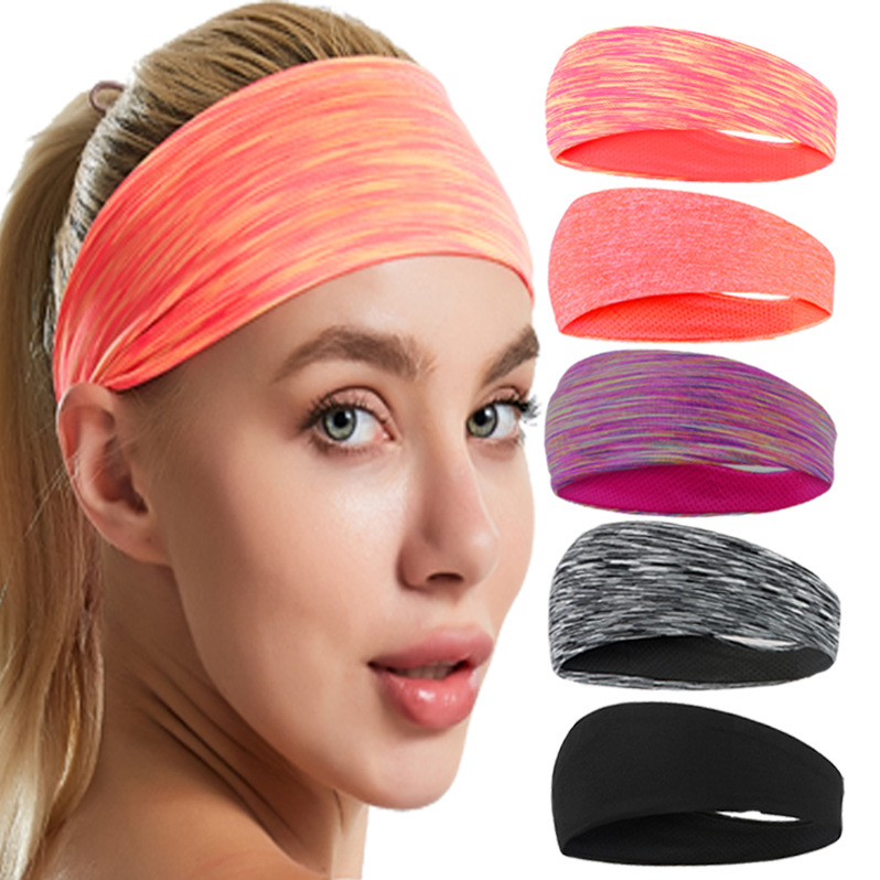 Sports hairband Sweat-absorbing quick-drying headgear Basketball running fitness sweat guide belt Yoga headband antiperspirant belt Tennis headband