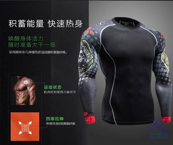 Quần thể thao nam dài tay cộng với bộ đồ tập bóng rổ nhung chạy nhanh áo thun nam quần áo nén quần áo thể dục - Quần áo tập thể hình bộ quần áo tập yoga
