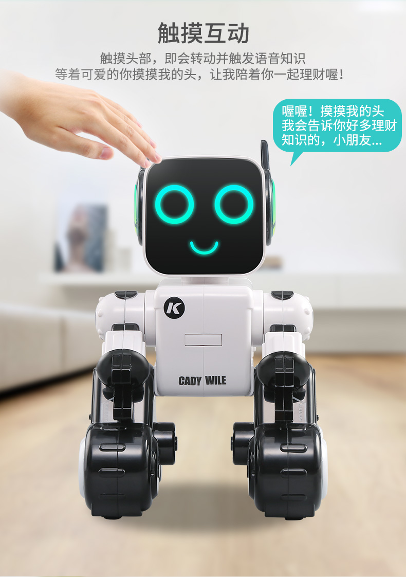 Điều khiển từ xa robot đồ chơi thông minh bằng giọng nói đối thoại điện xe điều khiển cho bé
