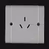 Promotion Hangzhou Hongyan switch socket 86 type three-hole socket three-plug 16A air conditioning 3-plug Kangju A series