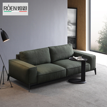Such as NNordic Modern Pole Brief about three-person Cloth Sofa single apartment Small family type down cloth sofa B088