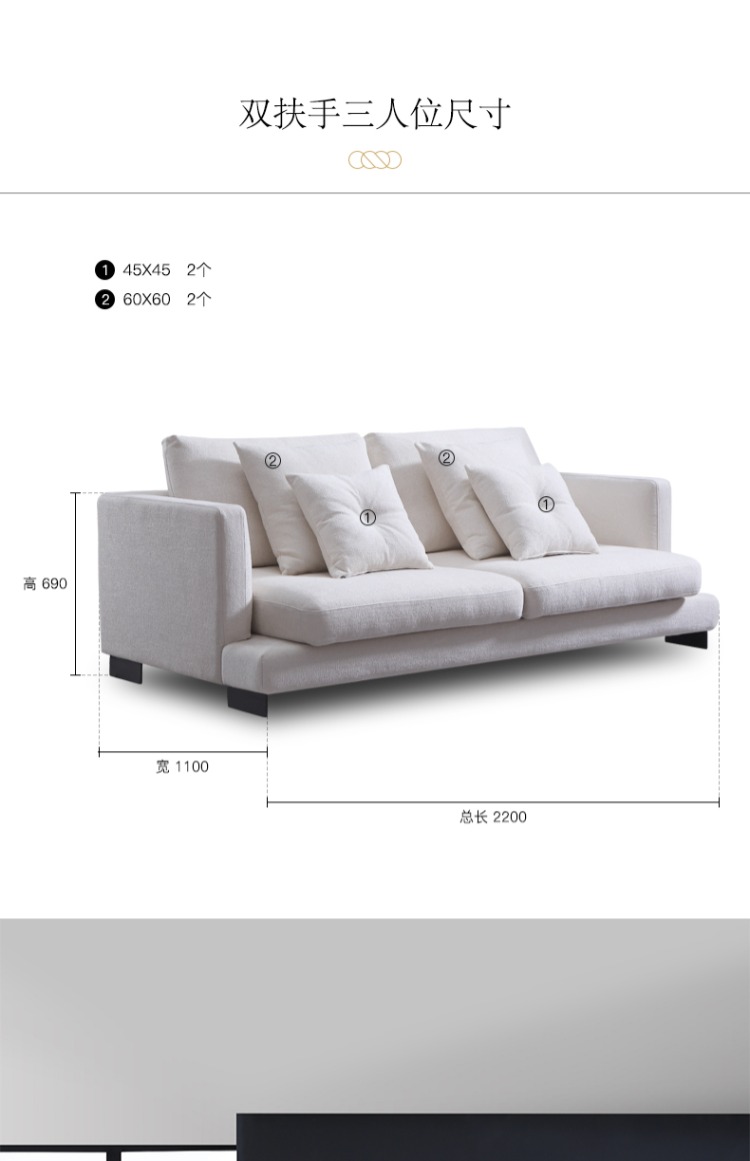 Chẳng hạn như hiện đại duyên dáng tối giản xuống sofa vải phòng khách ba góc chaise longue sofa vải lanh B059 - Ghế sô pha mẫu ghế sofa gỗ
