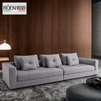 Such as Enyi style modern minimalist down cloth art sofa 4 bits corner Nordic detachable washcloth sofa B110