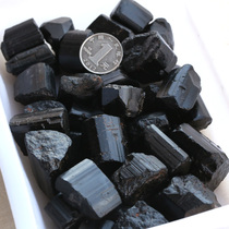 100g price 20 to 30 mm natural tourmaline rough stone ornament black tourmaline single crystal tourmaline rough stone