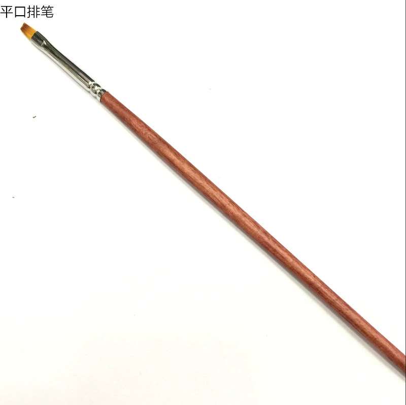 Công cụ làm móng chuyên nghiệp bằng gỗ gụ cực chải bằng liệu pháp tô màu gradient smudge bút bút vẽ bút móc bút - Công cụ Nail