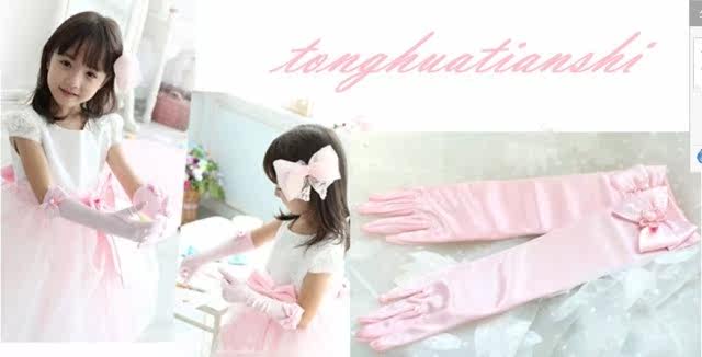 Gants pour fille en satin - Ref 2150344 Image 8