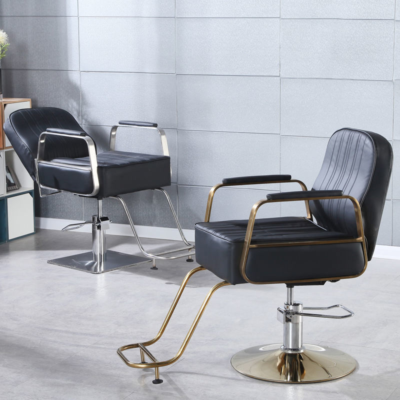 Hairdressing shop can put down perm dressing shop chair Net red hair salon special hair cutting chair high-end lifting seat