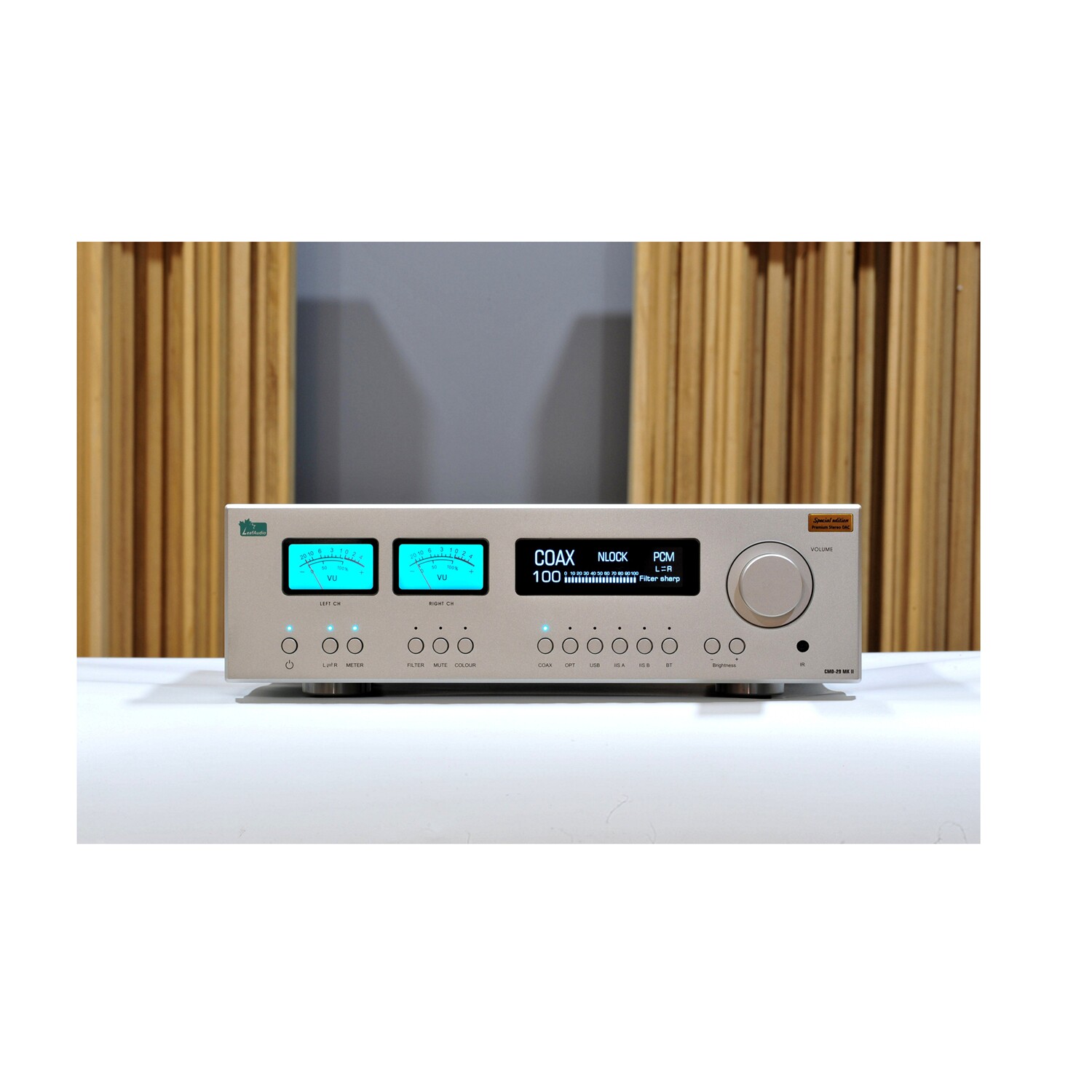leafaudio叶音CMD29 MK2双并AK4499EX平衡解码器DAC蓝牙VU表头DSD评价