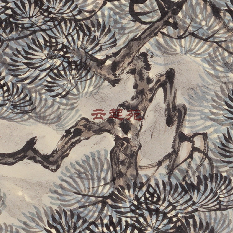 Qing Qu Zhaolin Songshou Picture Z HD Electronic Picture 401M Decorative Promotional Material