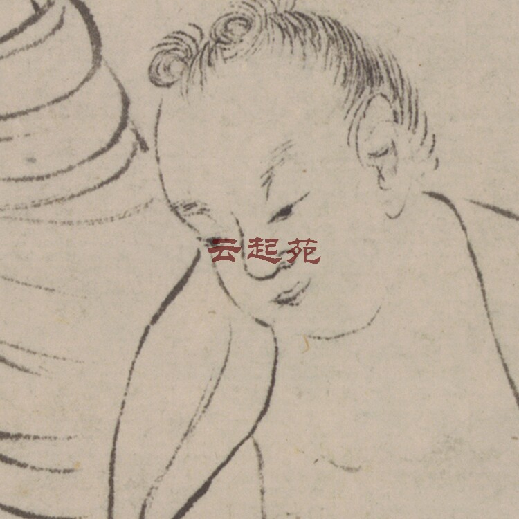 Ming Tang Yin Linn Li Gonglin Drinking Eight X TuJ high-definition electronic pictures 2 42G Decorative Propaganda Material