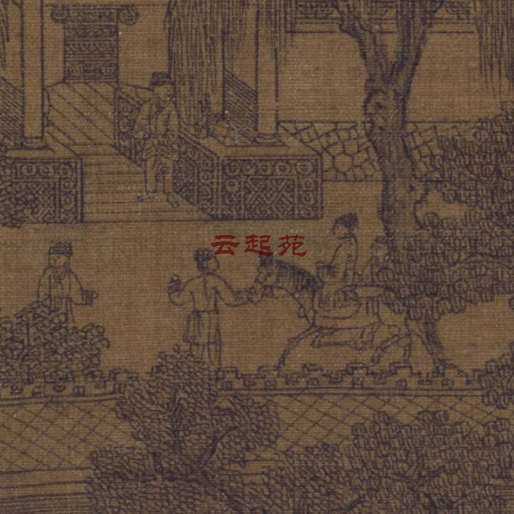 Figure F HD Electronic Picture 50M Decorative Promotional Material of Yuanxia Yongfeng Le Building