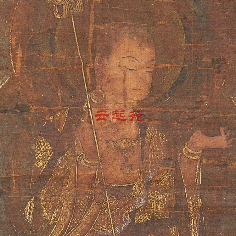 Japan's Kamakura Period Jizo Bodhisattva statue high-definition electronic picture 22M decoration promotional material