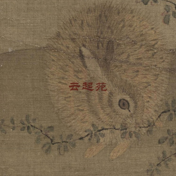 Song Li Yongxi magpie wild rabbit figure F high-definition electronic picture 264M decorative propaganda material