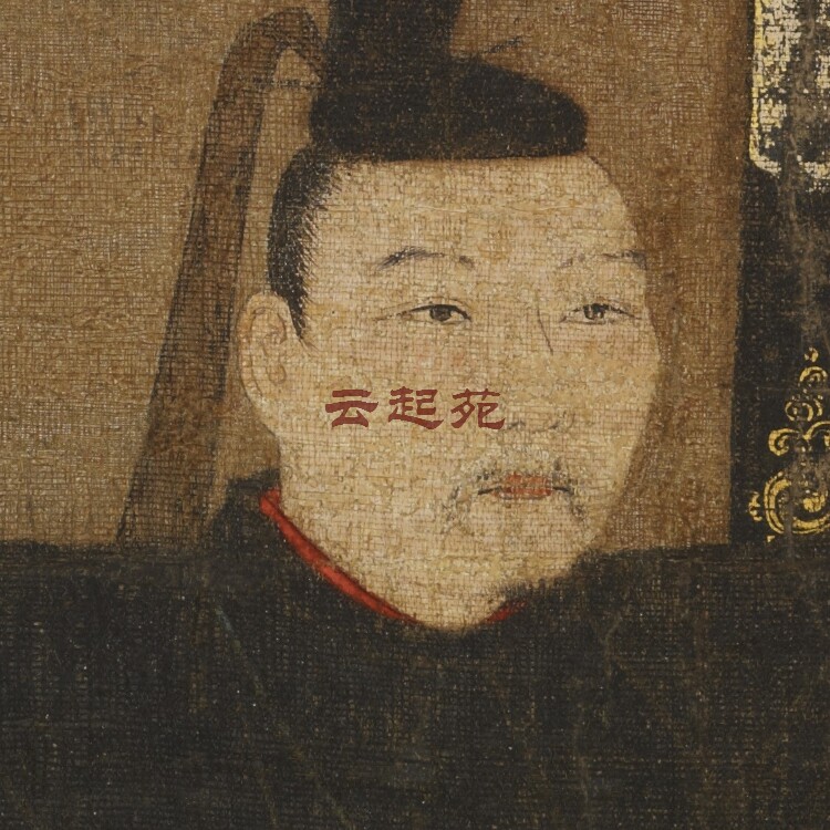 Japan's Muromachi era Tosa Mitsunobu, Ashikaga Yoshima HD electronic picture 114M decorative propaganda material