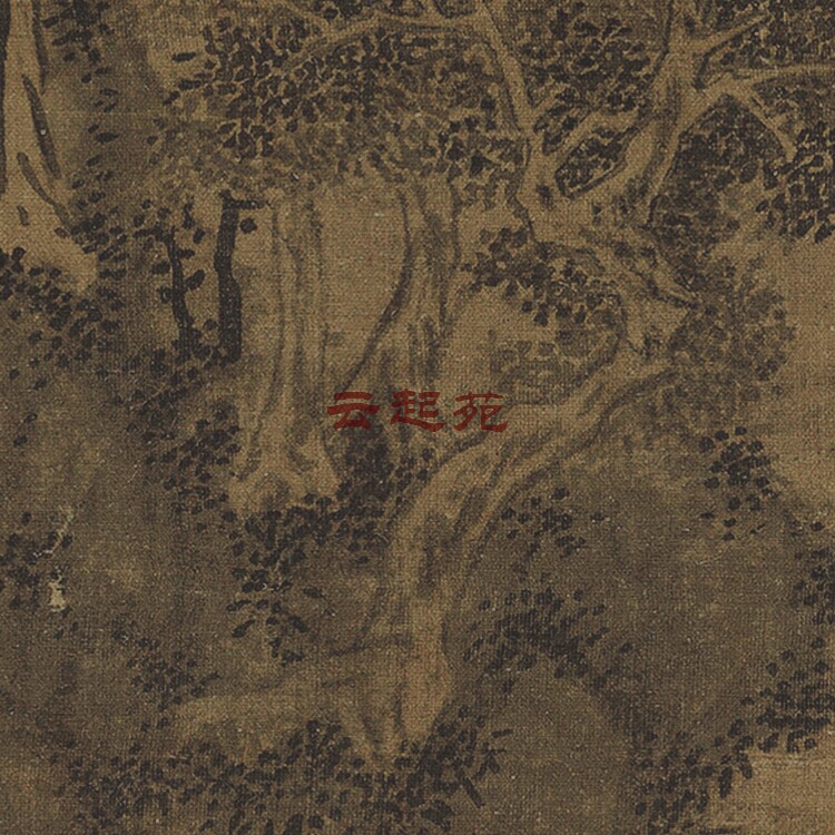 Explicitly illustrates the ancient wood Feiquan Figure ZHD electronic picture 105M decorative promotional material