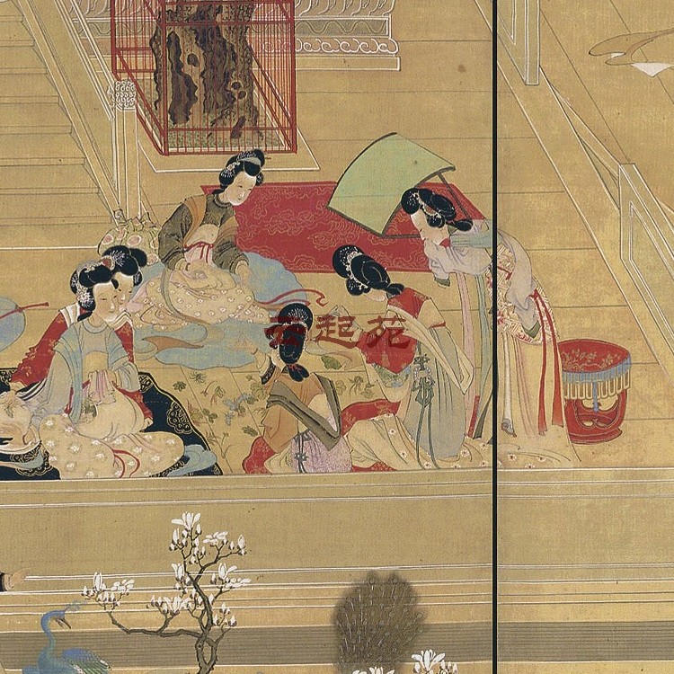 Qinglu Huancheng Han Palace Chun Xiaotuo P HD Electronic Photo 80M Decorative Propaganda Material