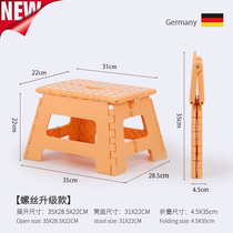 Export American portable train plastic children adult home outdoor Maza portable folding stool thickened