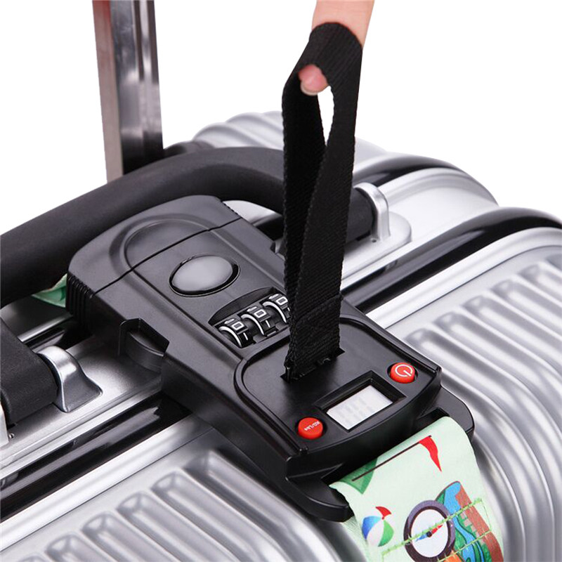 Suitcase explosion-proof belt lined with suitcase Suitcase Pull Rod Box Entrusted With Fixed Binding Belt Code Lock Weighing Belt