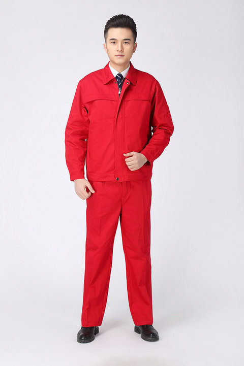 Bộ phận kỹ thuật khách sạn bằng vải cotton cao cấp phù hợp với nam giới tay dài mùa thu và mùa đông xây dựng trang web kỹ sư phù hợp với bảo hiểm lao động quần áo quần giữ nhiệt