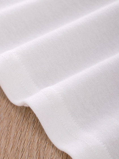 2件儿童白色背心纯棉网眼宝宝夏季薄款男童女童无袖打底汗衫外穿