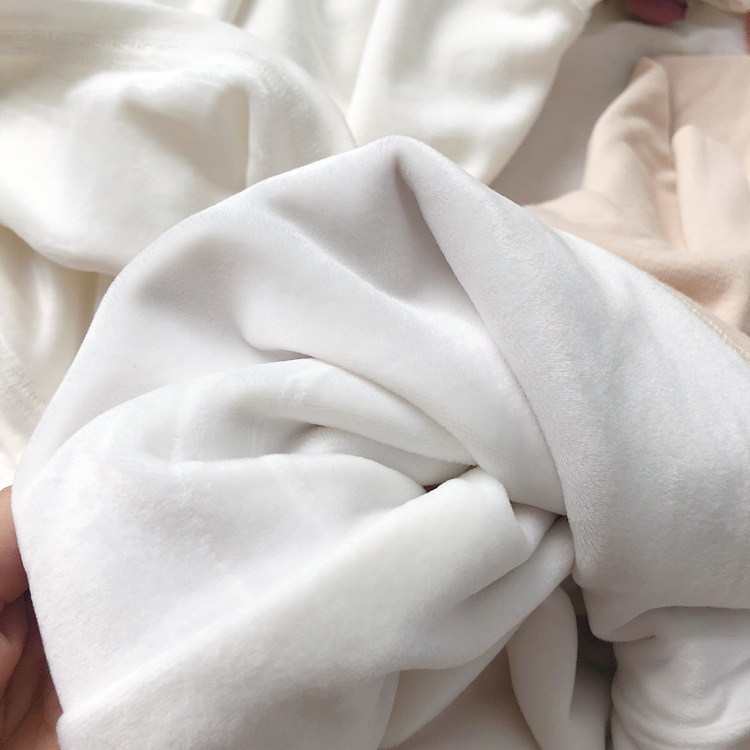 Số lượng cơ bản của chạy bộ nam và nữ Hàn Quốc trẻ em hoang dã chạm đáy áo thun cotton cổ cao len cộng với áo nhung áo thun trơn bé trai