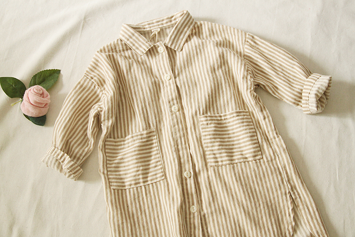 Chemise enfant à manche longue - Ref 2083108 Image 12