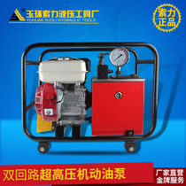 Petrol Motor Motor Ultra High Pressure Hydraulic Pump Ultra High Pressure Motor Pump JB-80 Petrol Engine Double Oil
