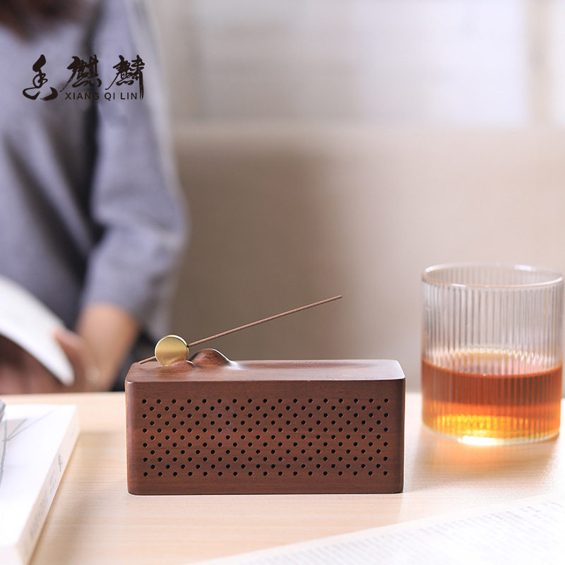 Wise Classical Music Machine Room Home Smoke Moon Card Speaker Bluetooth Pint Fragrance Player Usb Connect Seniors Portable with Audible Sound Mini Mini Charging mp3 retro plug-in