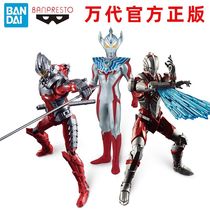 Bandai genuine glasses factory hero brave like Diga Ultraman composite toy Tiga model hand-made food and play spot