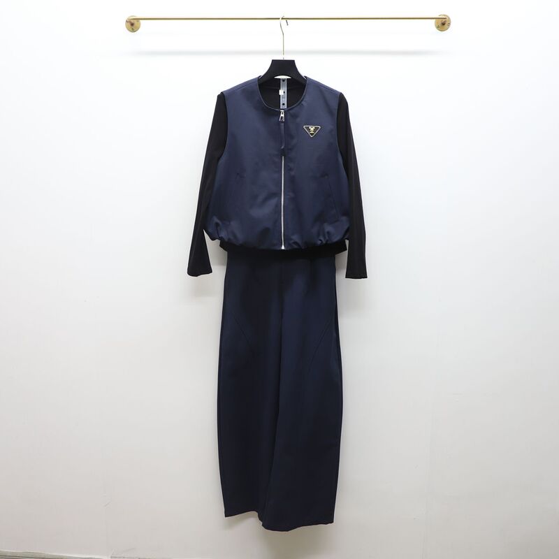 Same Style as in the Mall, Women's 2026 Spring Eyg11856C Fashion Casual Vest, Base Shirt, and Curved Hem Pants Three-Piece Set