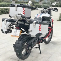 LOBOO củ cải xe máy bên hộp BMW F700GS / F800GS hộp phía sau hộp giải phóng nhanh hợp kim nhôm ba hộp thùng sau xe máy loại nhỏ