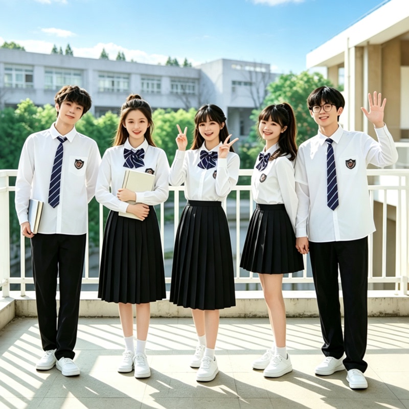 Class Uniforms, Graduation Suits, Choir, Junior High School, High School, Primary School Students, Speech Contest, Poetry Recitation Performance Costumes
